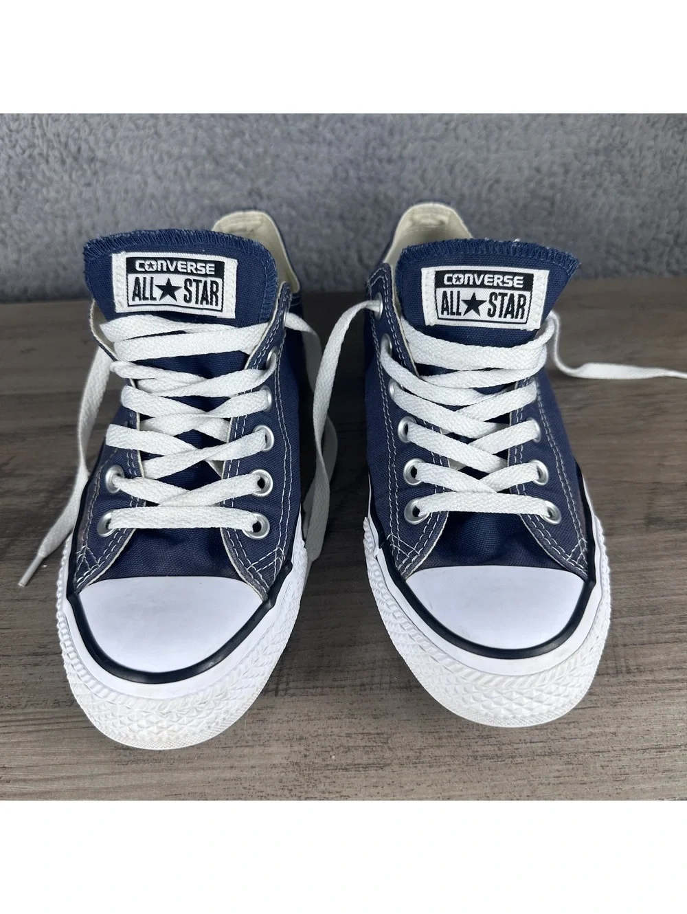 Converse All Star Low Top Sneakers Navy Blue Size 5.5 Women / 7.5 Men